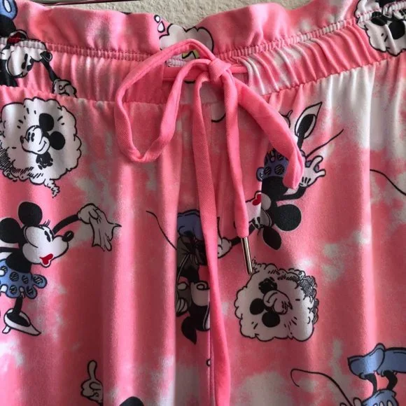 Disney, Minnie & Mickey Sweetheart PJ Bottoms, Sz XL - Picture 4 of 6